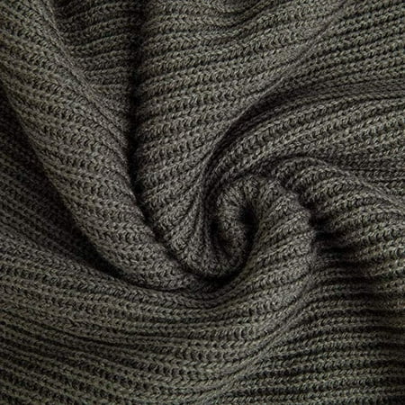 Warm Autumn and Winter Scarf,EONPOW Unisex Pure Color Winter Neck Warm Knitting Yarn Scarf